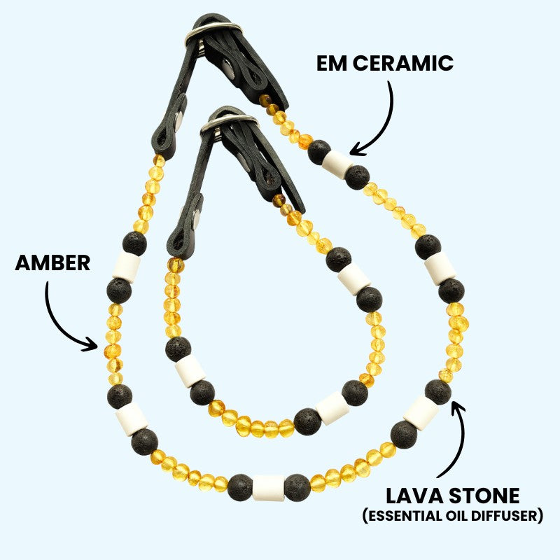 GuardianStone™ Dog Collar – Anti-Tick Shield with Gemstone Healing